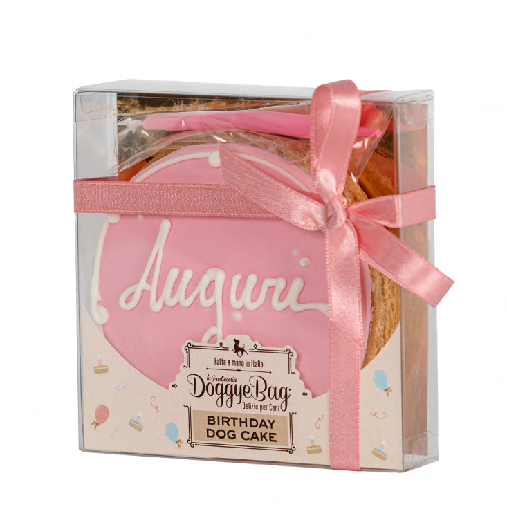 Torta per Cani - DoggyeBag Birthday Dog Rosa