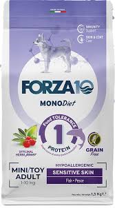 Forza10 MonoDiet Mini/Toy Hypoallergenic Skin Pesce 1,5kg