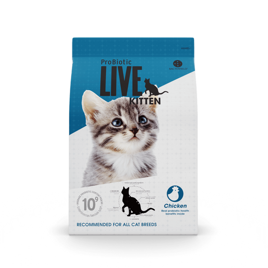 Live Cat ProBiotic Kitten 2kg Crocchette per Gattino