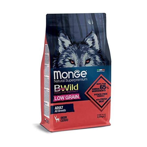 Monge BWild Low Grain Adult Cervo 2,5kg