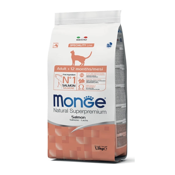 Monge Natural Superpremium Adult Salmone 1,5kg