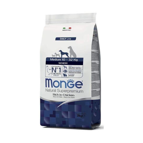 Monge Natural Superpremium Medium Senior 3kg