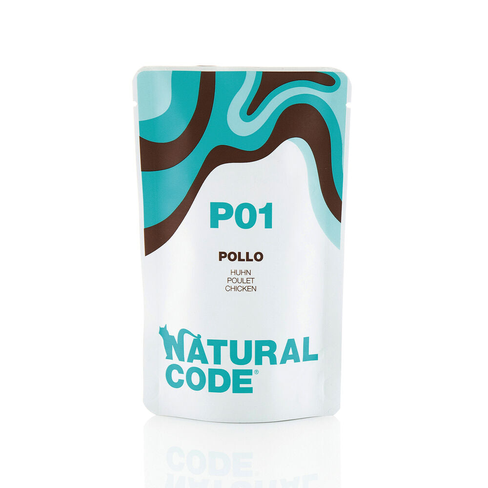 Natural Code P01 Pollo Umido Gatto 70 Gr