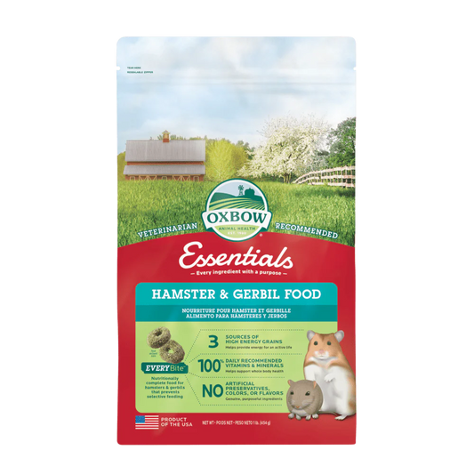 Oxbow Hamster and Gerbil Food 450 Gr Alimento per Criceti e Gerbilli