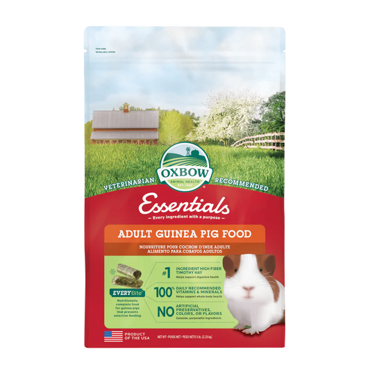 Oxbow Adult Guinea Pig Food 2,27 Kg Alimento per Cavie Porcellini d'India