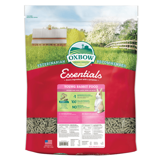 Oxbow Young Rabbit Food 4,54 Kg Alimento per Conigli