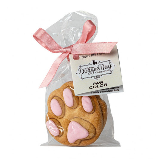 Biscotti per Cani - DoggyeBag Paw Color Rosa