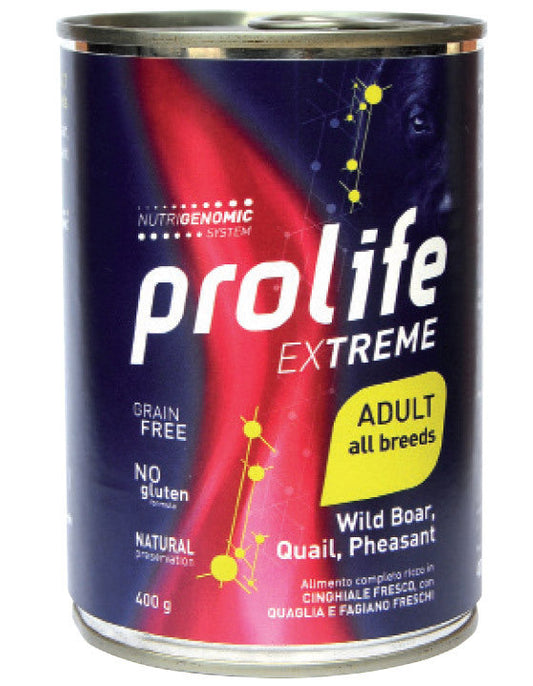 Prolife Adult All Breeds Cinghiale Quaglia&Fagiano 400gr