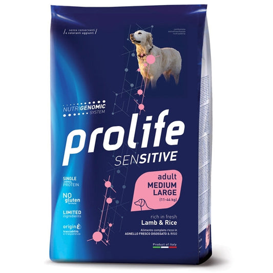 Prolife Adult Medium Large Agnello e Riso 10 kg