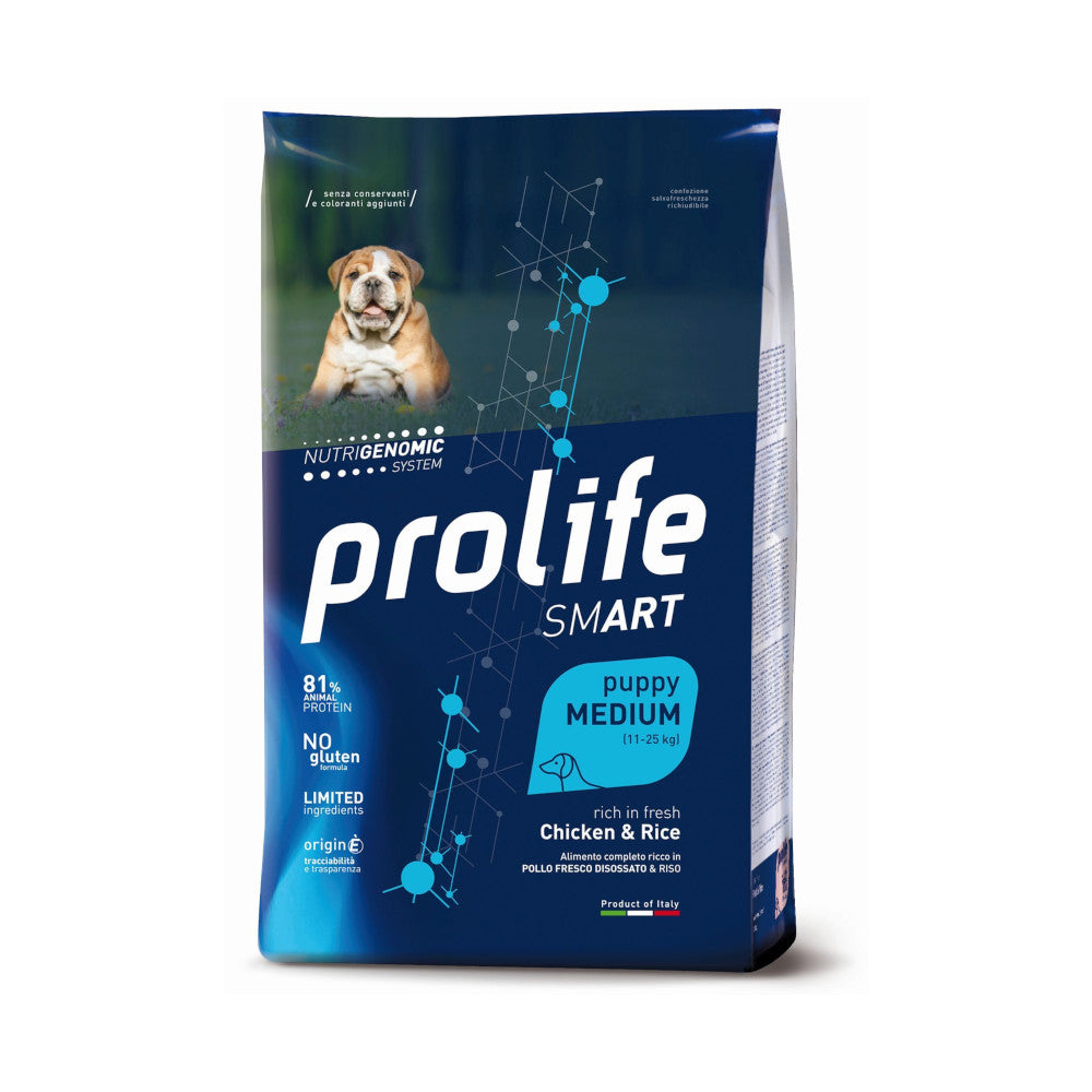 Prolife Puppy Medium Pollo Riso 10 kg