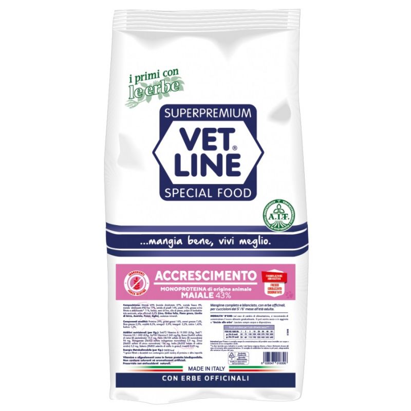 Vetline Accrescimento Maiale 12,5kg
