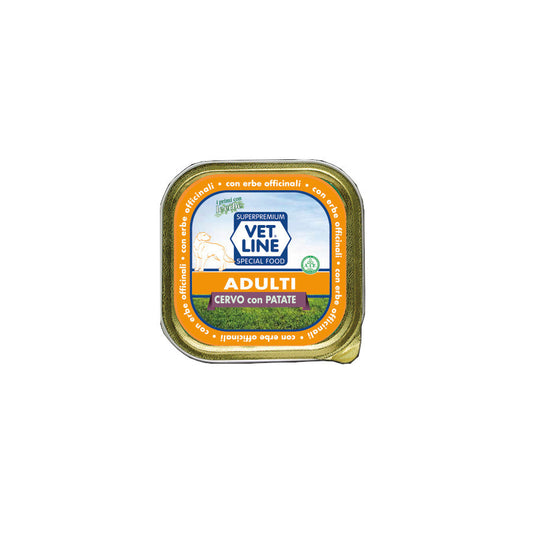Vetline ADULTI CERVO 150GR VASCHETTA