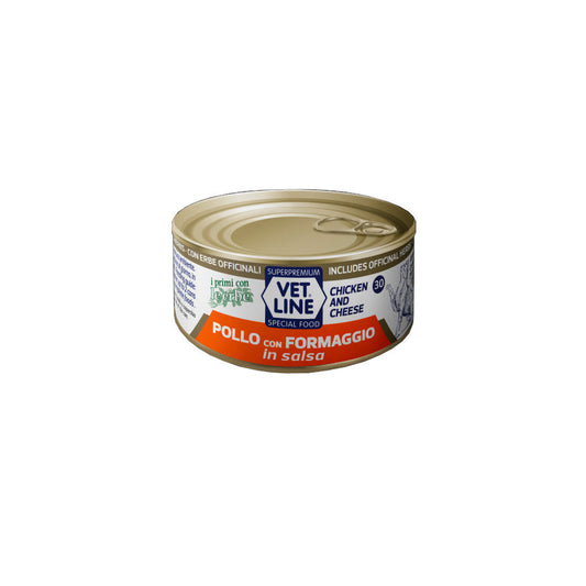 Vetline POLLO E FORMAGGIO IN SALSA 70GR
