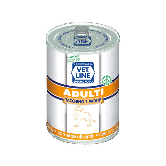 Vetline ADULTI TACCHINO E PATATE 400GR