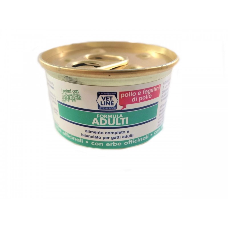 Vetline ADULTI POLLO E FEGATO 85GR