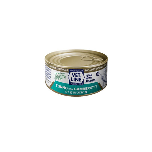 Vetline TONNO E GAMBERETTI IN GELATINA 70GR