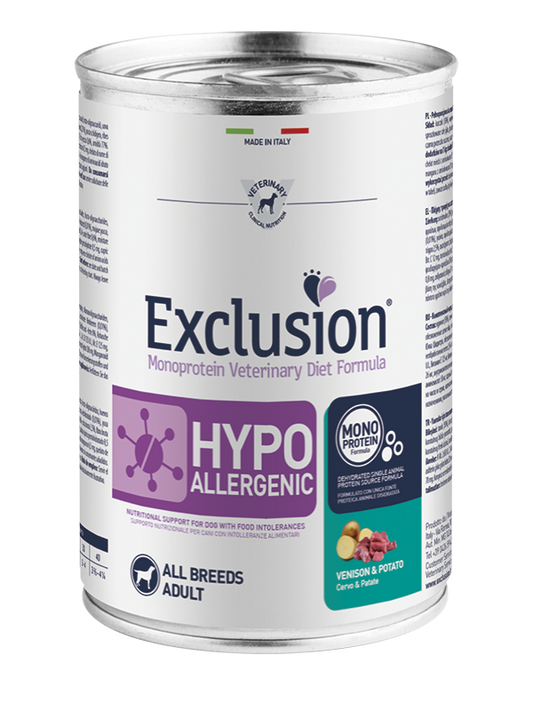 Exclusion Diet Hypoallergenic Cervo e Patata 400gr